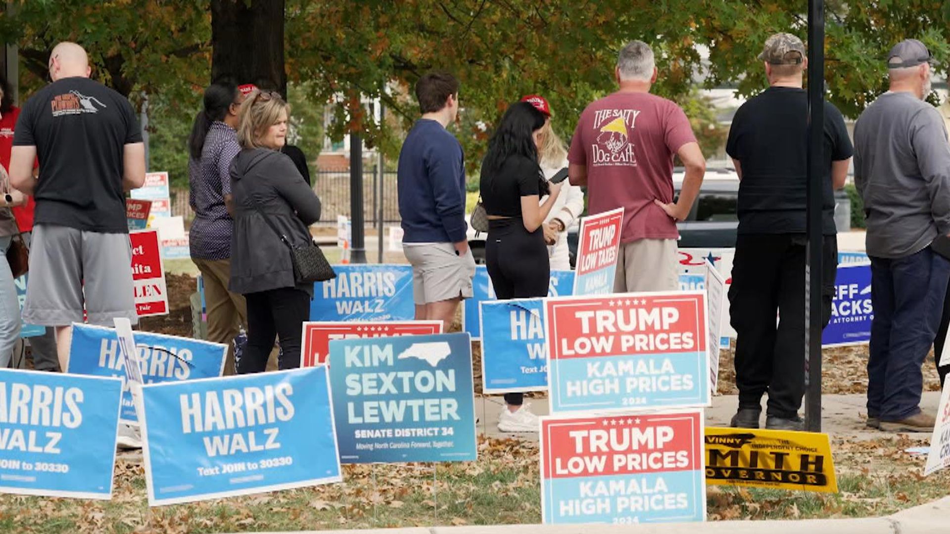 People’s back pockets are pushing them to the polls in the knife-edge state that could help decide the US election