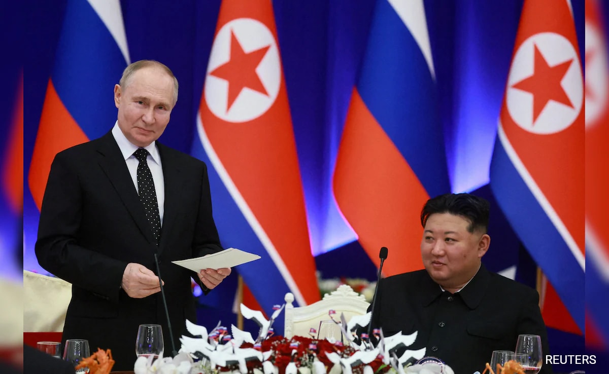 Putin Signs Into Law Mutual Defence Treaty With North Korea