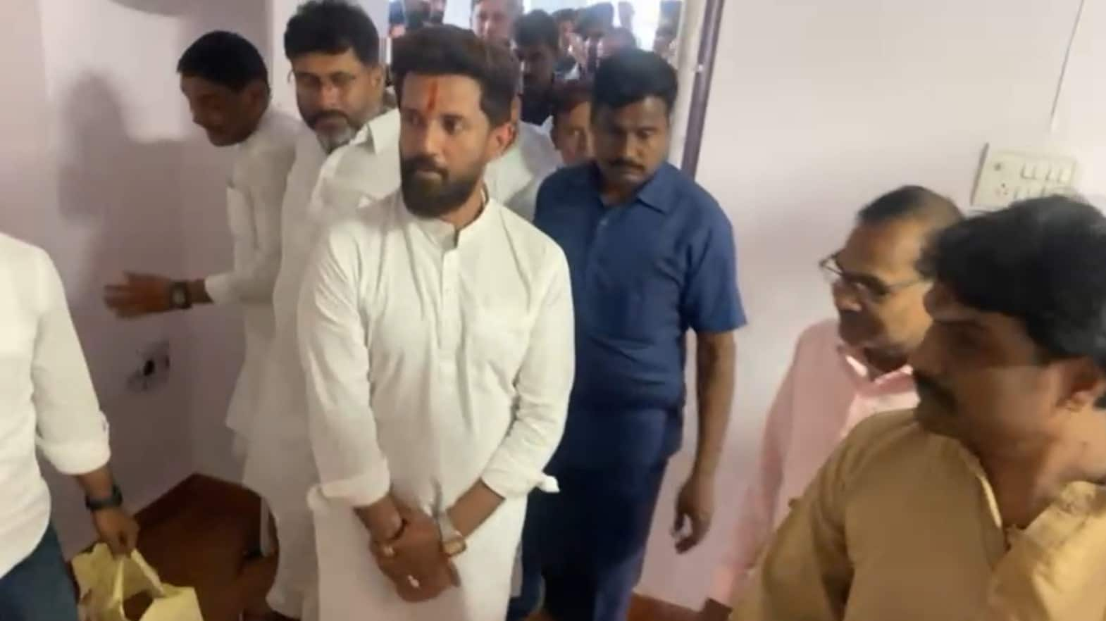 Chirag Paswan Reclaims Bungalow Occupied By Uncle Pashupati Paras