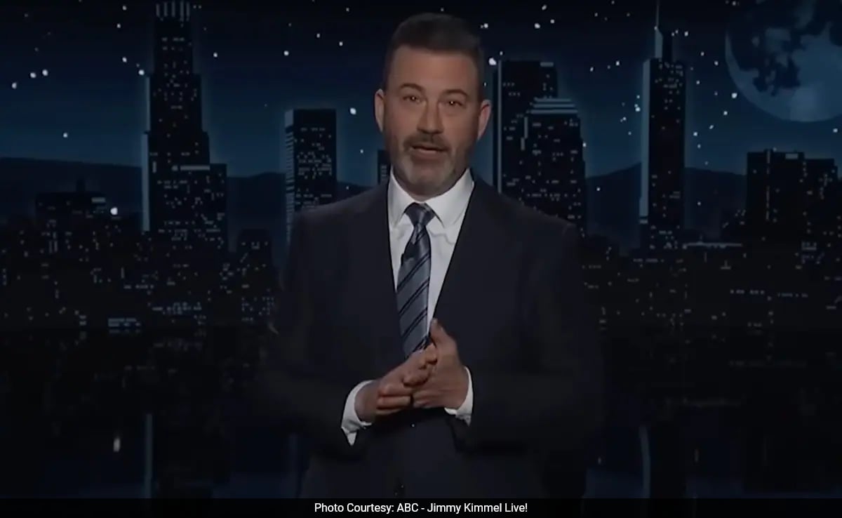 Video: Jimmy Kimmel Chokes Up During TV Show Monologue About Trump Win