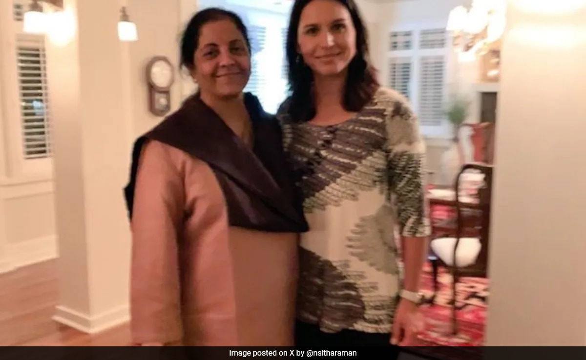 “Impressed…”: Nirmala Sitharaman Congratulates Trump Pick Tulsi Gabbard