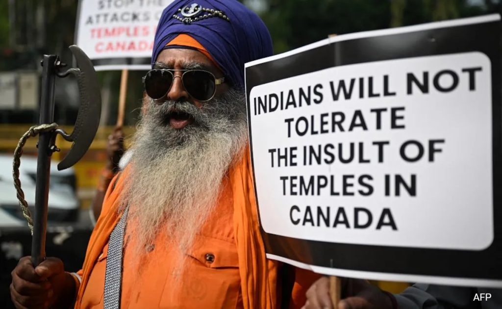 Hindu Temple Faces “Extremely High” Threat In 3rd Case In Canada This Month