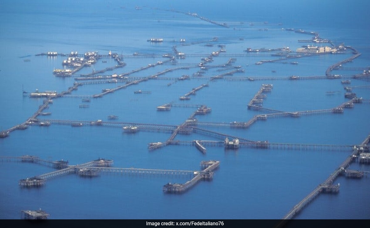 Why A Soviet-Era Oil Rig City Is Floating On Earth’s Largest Lake