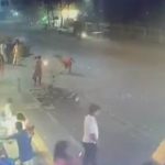 On CCTV, Speeding Car Kills Man Bursting Crackers On Road In Pune