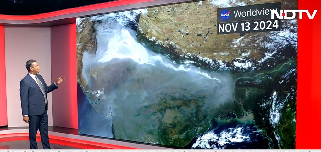 Smog Blanket Over North India, Air Quality Drops To “Severe” Level