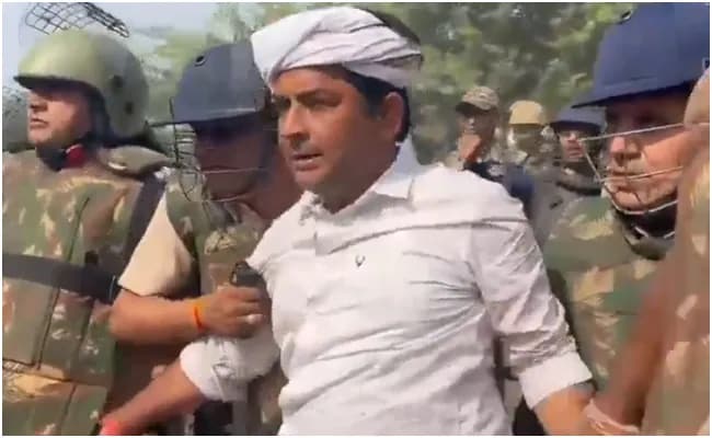 “Didn’t Run Away, Saved Some Cops”: Rajasthan Candidate Who Hit Official