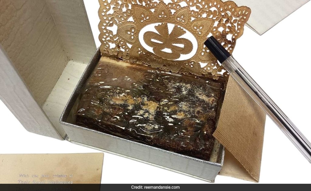 Queen Elizabeth’s 1947 Wedding Cake Slice Auctioned For Rs 2.40 Lakh