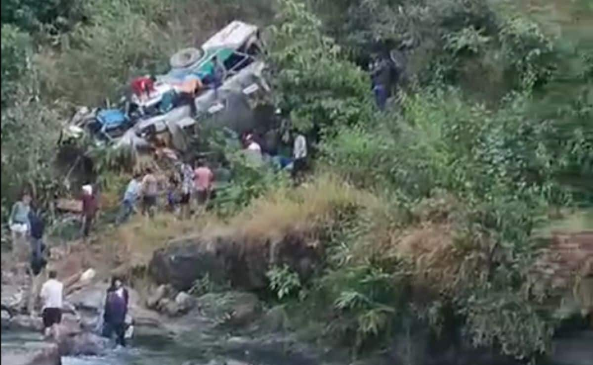 At Least 20 Killed As Bus Falls In Gorge In Uttarakhand’s Almora District