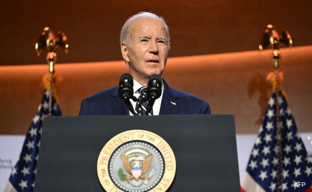 “Dark Moments In History…”: Biden On Attacks On Israeli Fans In Amsterdam