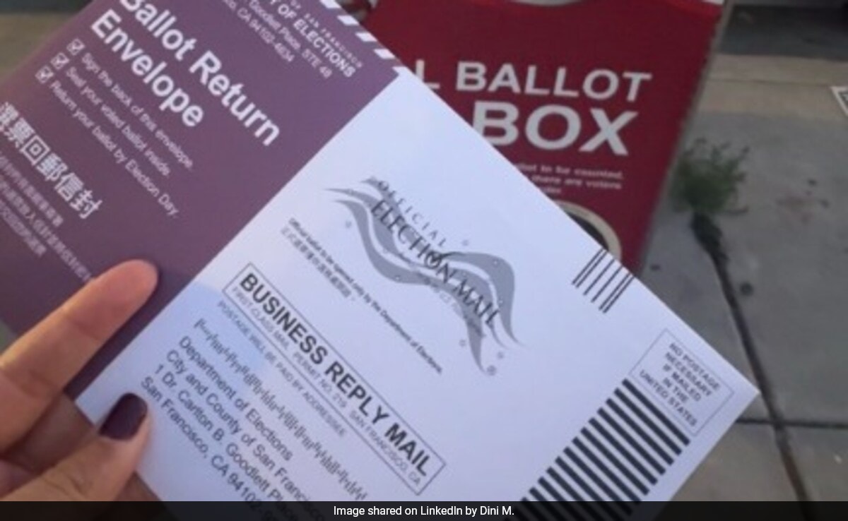 Indian-Origin Woman Living In US For 20 Years Votes For First Time