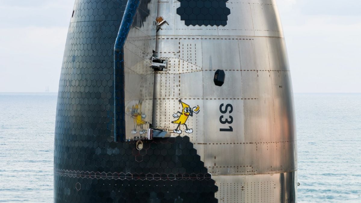 SpaceX Put A Banana Sticker On Its Starship. Heres Why