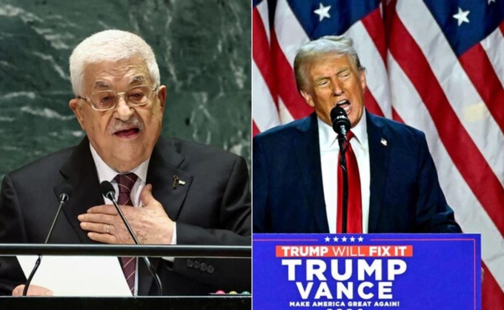 Palestinian President Tells Trump Ready To Work For Gaza Peace