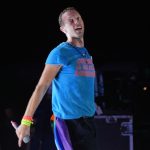 Coldplay’s Chris Martin falls through stage