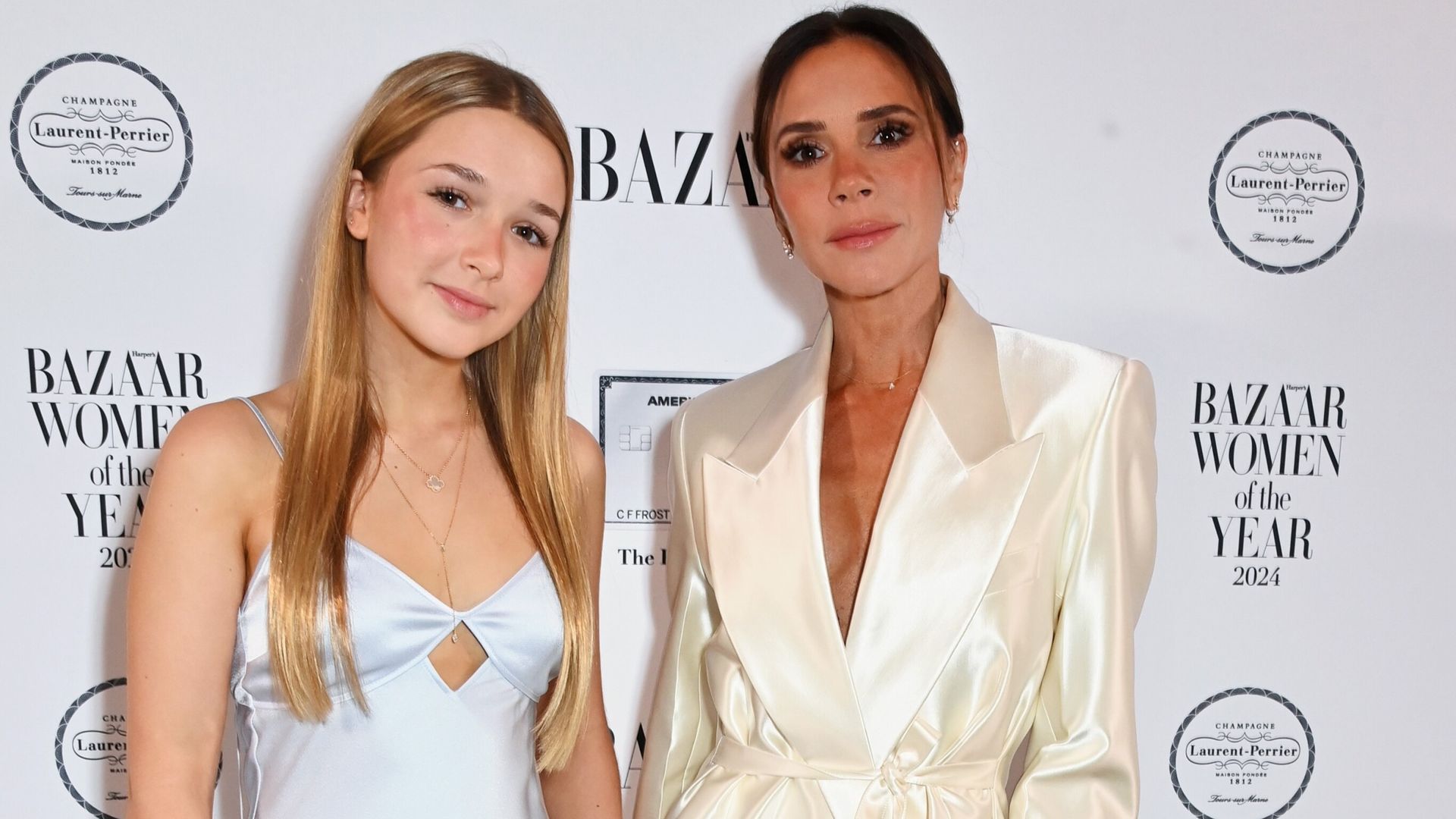 Victoria Beckham’s daughter presents her with a woman of the year prize