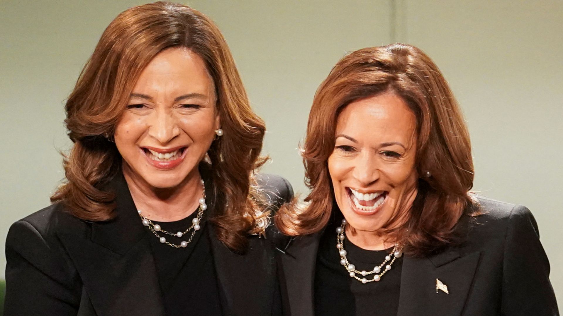 Shock poll puts Harris ahead in Iowa as vice president urges Americans to ‘keep calm-ala’ in Saturday Night Live appearance