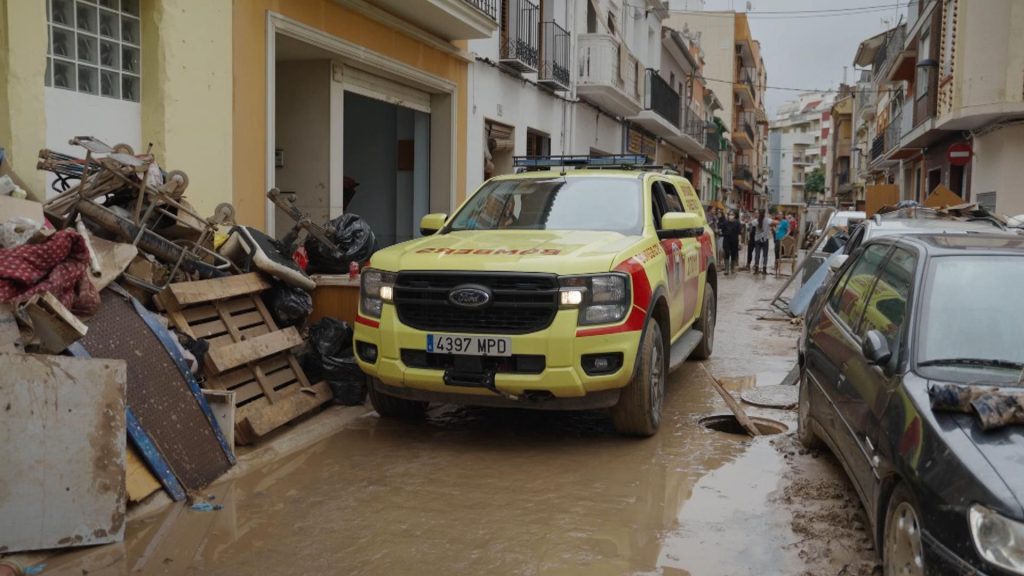 ‘This is the smell of a horror story’: How firefighter worked 36 hours to rescue Spanish flood victims