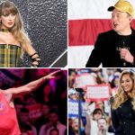 The celebrities backing Trump or Harris