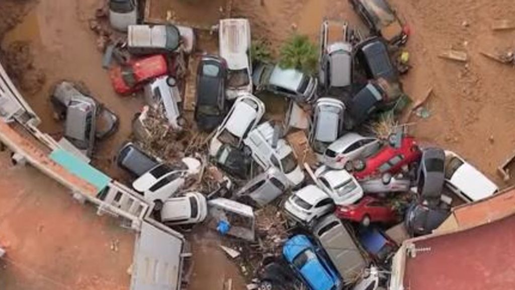 ‘Tell the world we have nothing’: Spain’s flood survivors rage at government as calls for protests grow