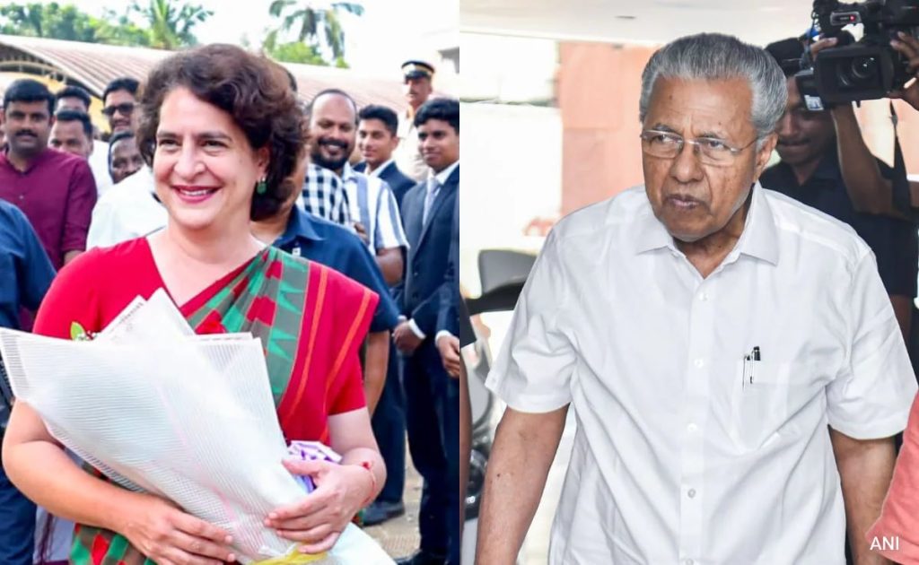 Priyanka Gandhi Contesting Bypoll With Jamaat-E-Islami Support: Pinarayi Vijayan