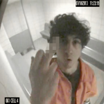 tsarnaev flips off camera zcST6s