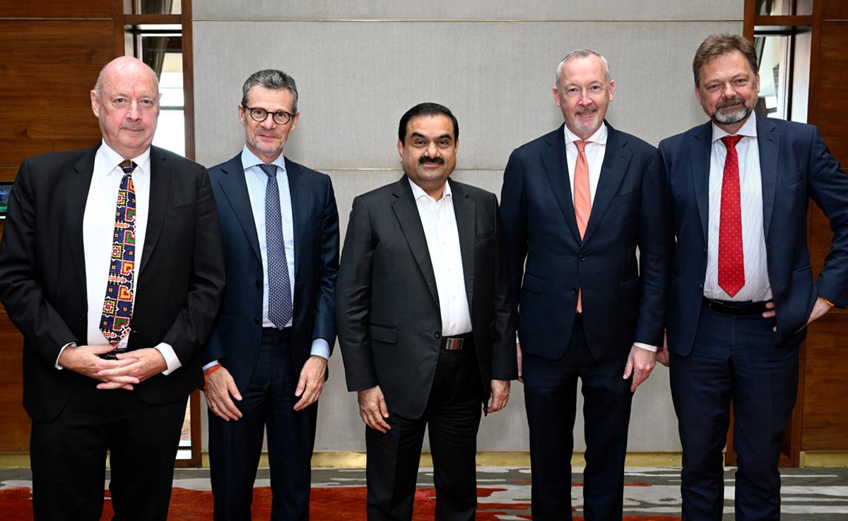 Gautam Adani Hosts EU, German, Belgian And Danish Ambassadors