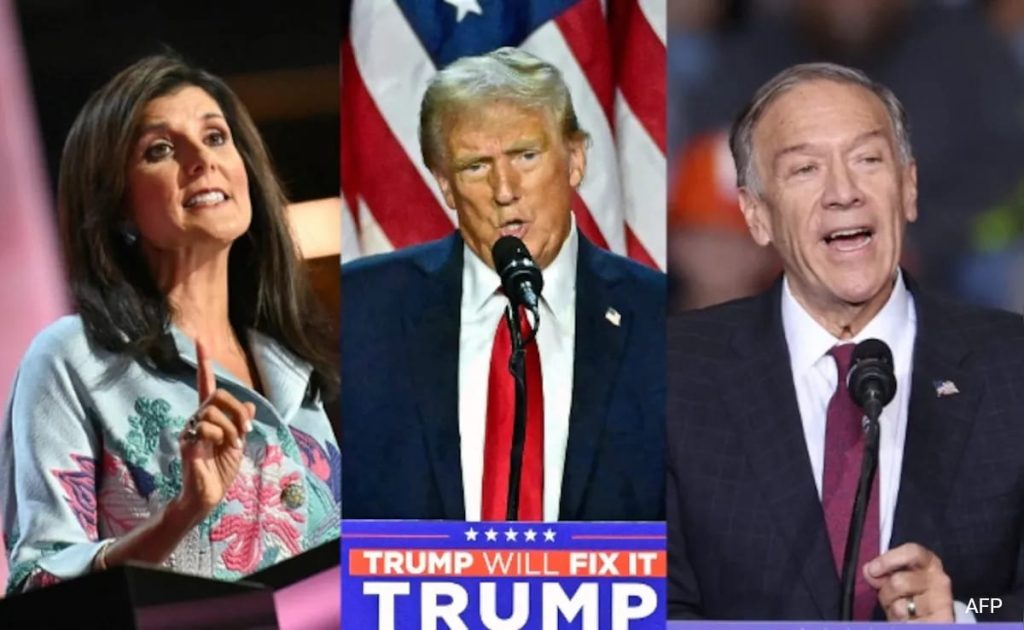 Donald Trump Rules Out Mike Pompeo, Nikki Haley From New White House Team