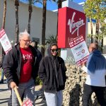 Hundreds of Culinary Union workers go on strike at hotel near Las Vegas Strip